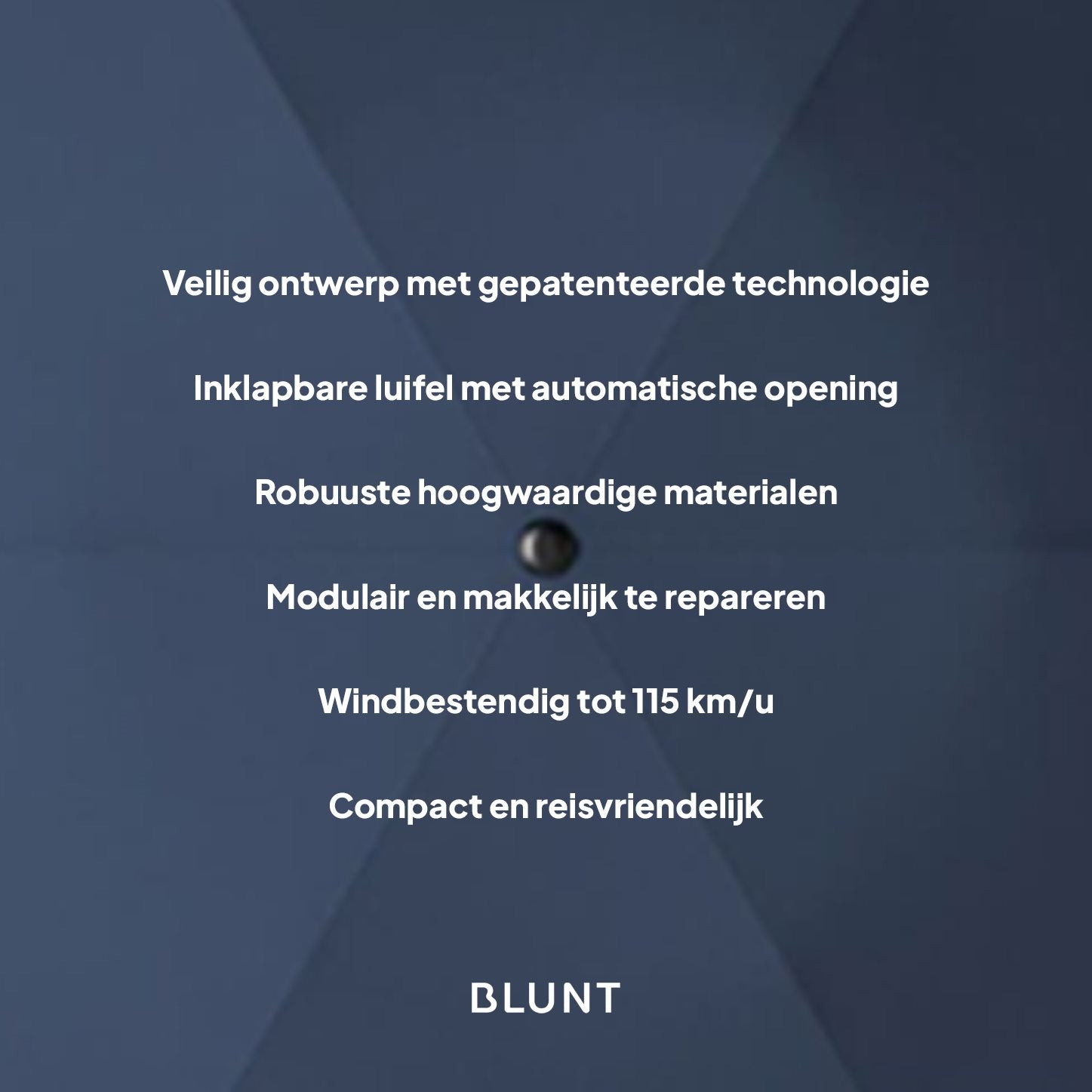 BLUNT Umbrella 'Classic' Navy