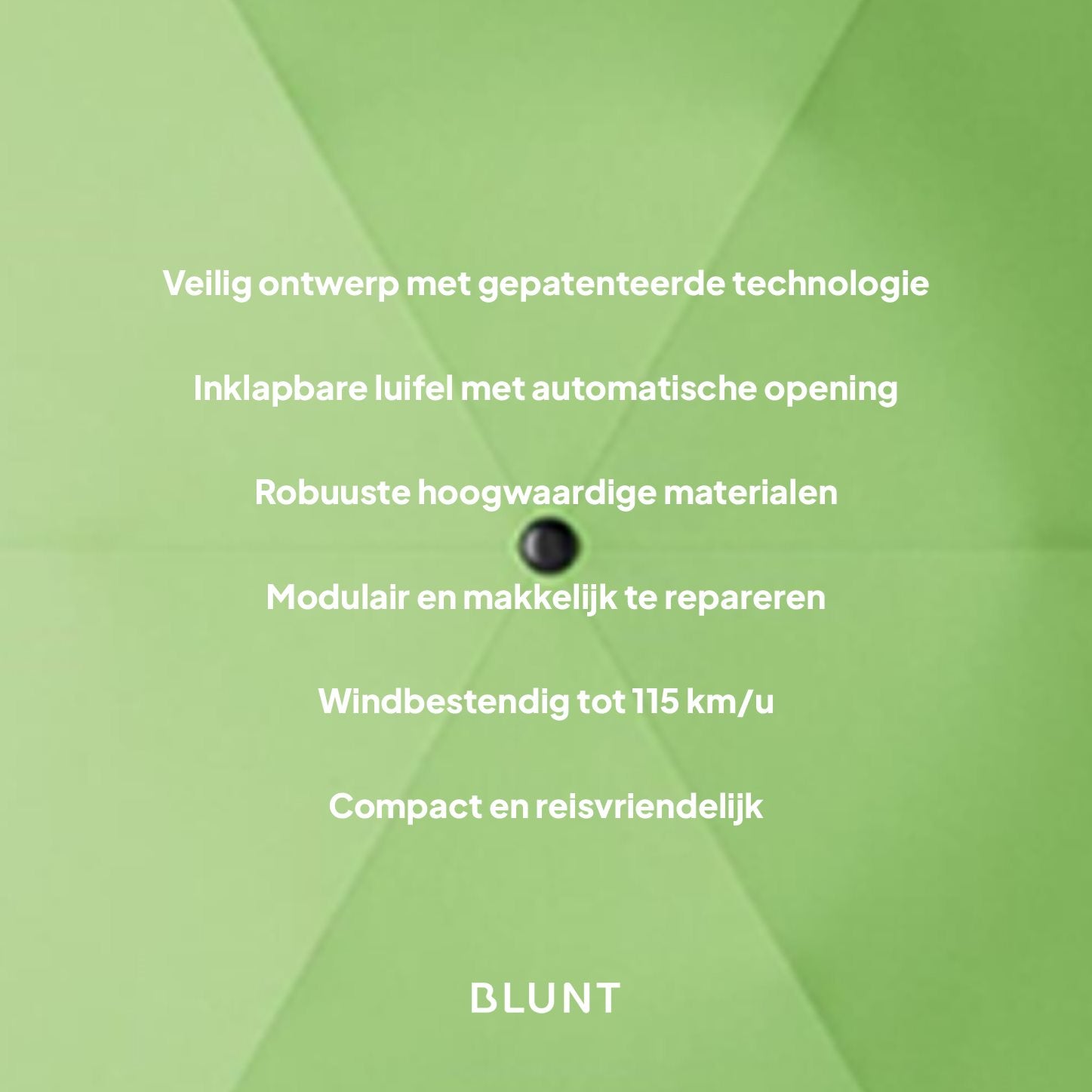 BLUNT Umbrella 'Metro' Meadow Green