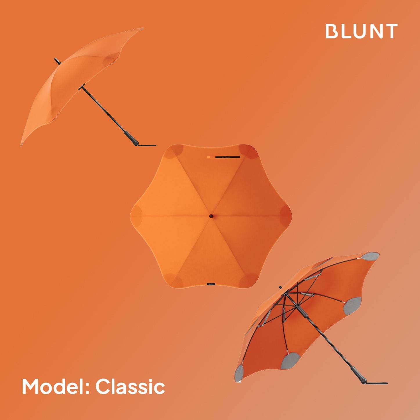 BLUNT Umbrella 'Classic' Orange