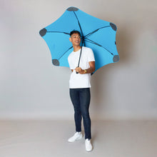 Load image into Gallery viewer, 2020 Blue Exec Blunt Umbrella Model Front View