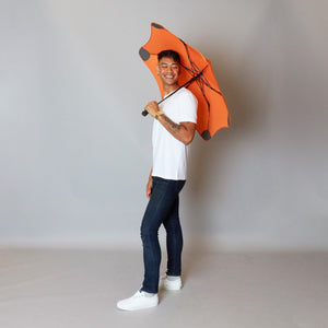 2020 Metro Orange Blunt Umbrella Model Side View