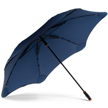 Load image into Gallery viewer, 2020 Navy/Orange Sport Blunt Umbrella Under View