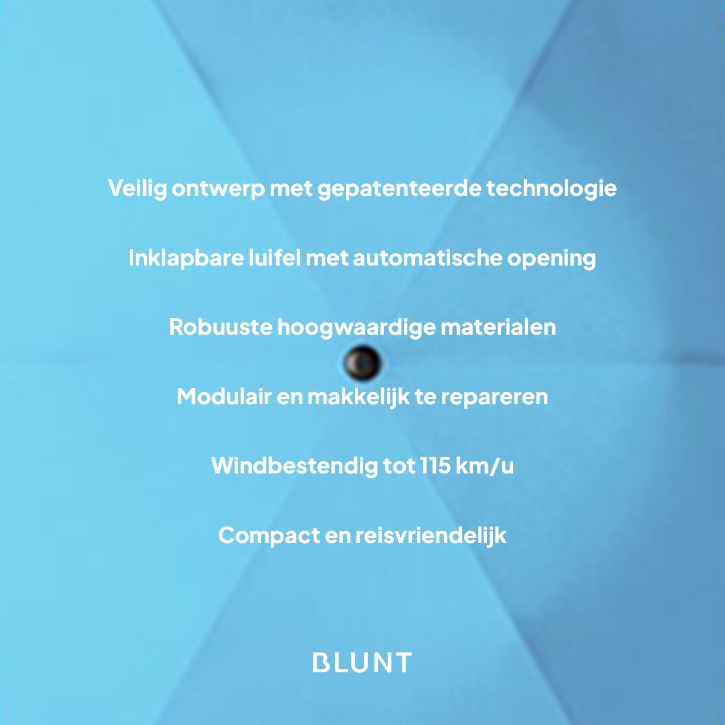 BLUNT Umbrella 'Metro' Blue