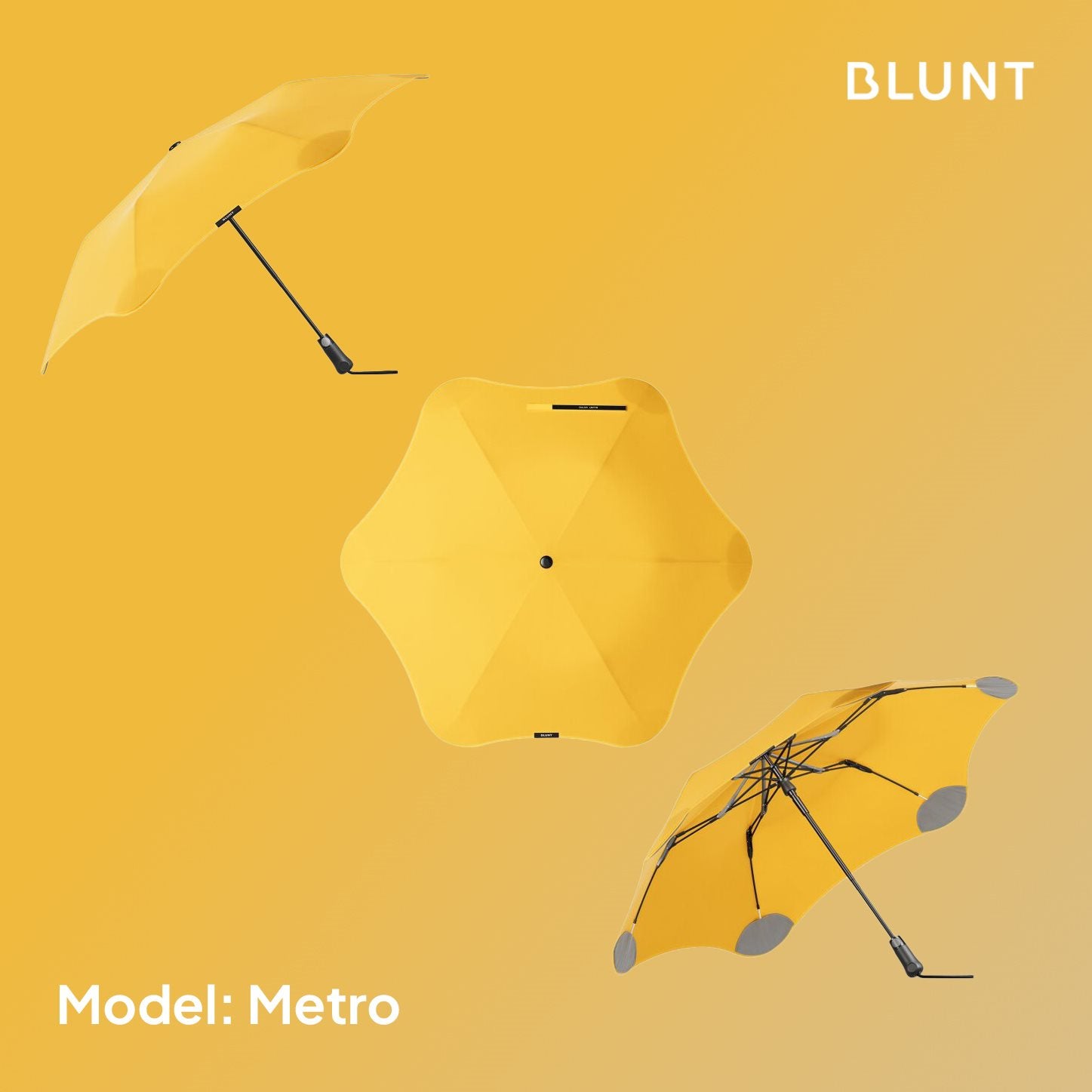 BLUNT Umbrella 'Metro' Yellow