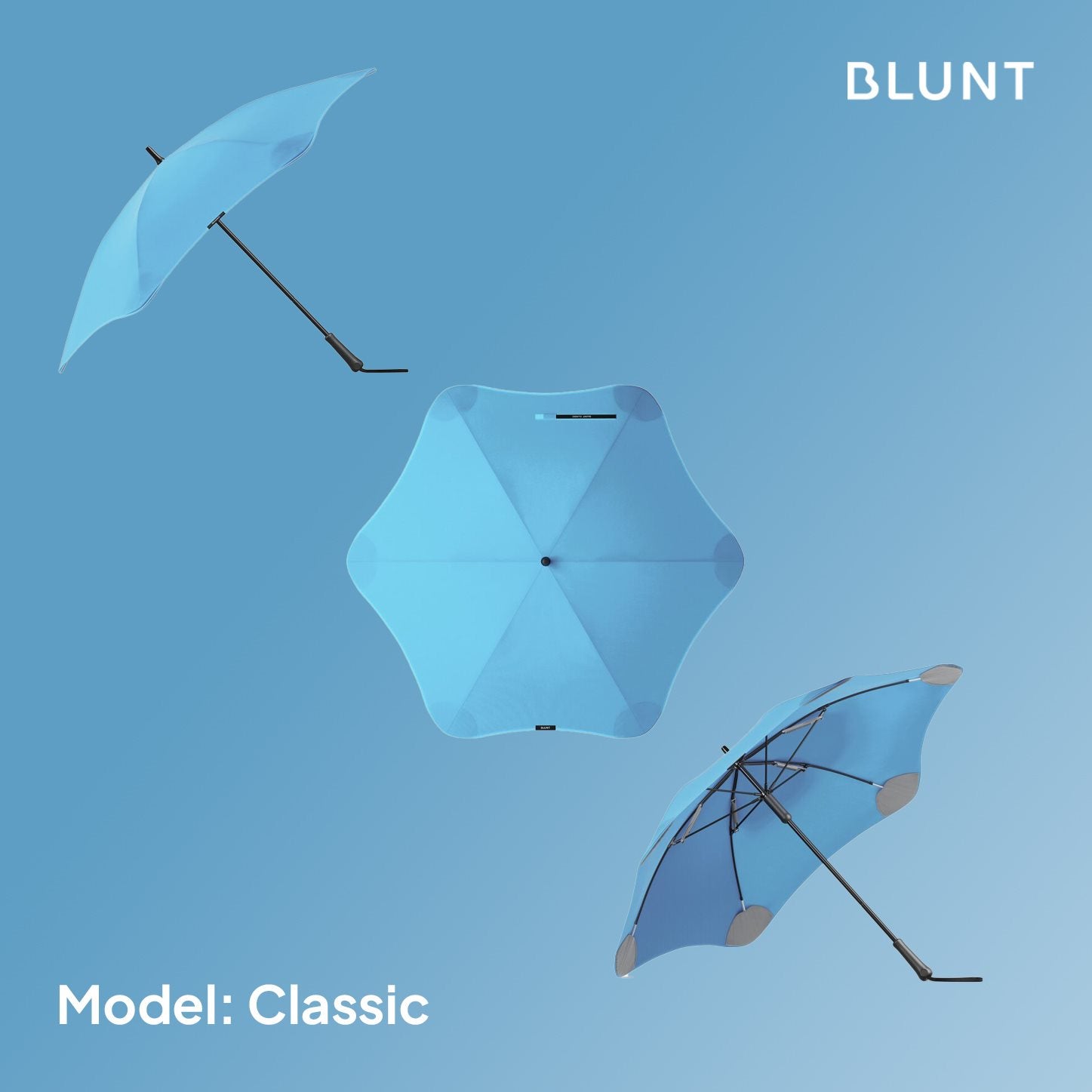 BLUNT Umbrella 'Classic' Blue
