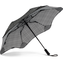 Load image into Gallery viewer, 2020 Metro Houndstooth Blunt Umbrella Under View