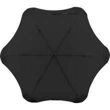 Load image into Gallery viewer, 2020 Metro Black Blunt Umbrella Top View