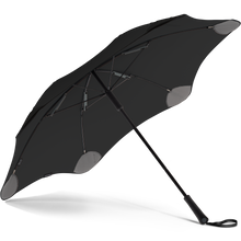 Load image into Gallery viewer, 2020 Classic Black Blunt Umbrella Under View