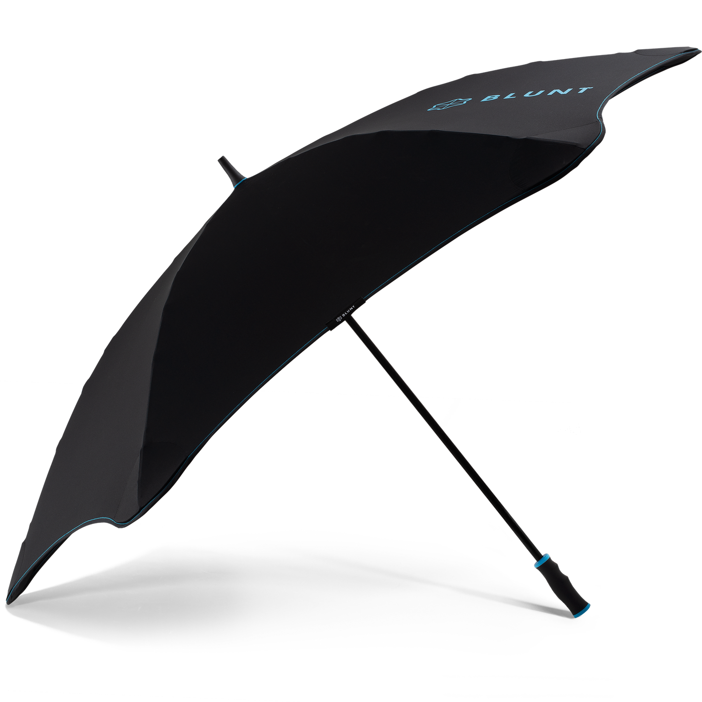 2020 Black/Blue Sport Blunt Umbrella Side View
