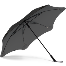 Load image into Gallery viewer, 2020 Charcoal Exec Blunt Umbrella Under View