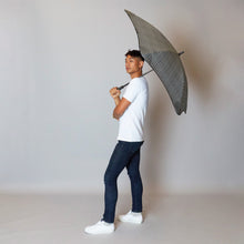 Load image into Gallery viewer, 2020 Classic Houndstooth Blunt Umbrella Model Side View