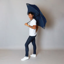Load image into Gallery viewer, 2020 Classic Navy Blunt Umbrella Model Back View