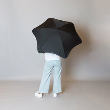 Load image into Gallery viewer, 2020 Black Coupe Blunt Umbrella Model Back View