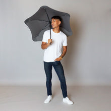 Load image into Gallery viewer, 2020 Charcoal Coupe Blunt Umbrella Model Front View