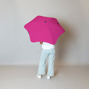 2020 Pink Coupe Blunt Umbrella Model Back View