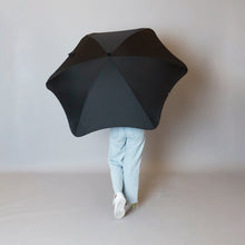 Load image into Gallery viewer, 2020 Black Exec Blunt Umbrella Model Back View