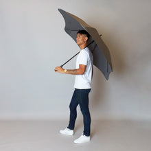 Load image into Gallery viewer, 2020 Charcoal Exec Blunt Umbrella Model side View