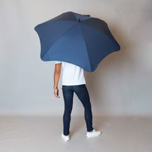 Load image into Gallery viewer, 2020 Navy Exec Blunt Umbrella Model Back View