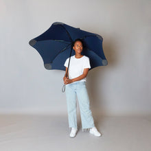 Load image into Gallery viewer, 2020 Navy Exec Blunt Umbrella Model Front View