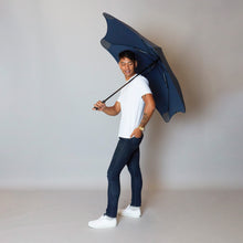 Load image into Gallery viewer, 2020 Navy Exec Blunt Umbrella Model Side View