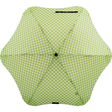 Load image into Gallery viewer, Metro Melon Check Blunt Umbrella Top View