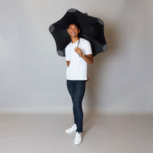 Load image into Gallery viewer, 2020 Metro Black Blunt Umbrella Model Front View