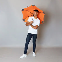 Load image into Gallery viewer, 2020 Metro Orange Blunt Umbrella Model Front View