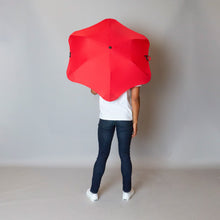Load image into Gallery viewer, 2020 Metro Red Blunt Umbrella Model Back View