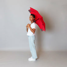 Load image into Gallery viewer, 2020 Metro Red Blunt Umbrella Model Side View