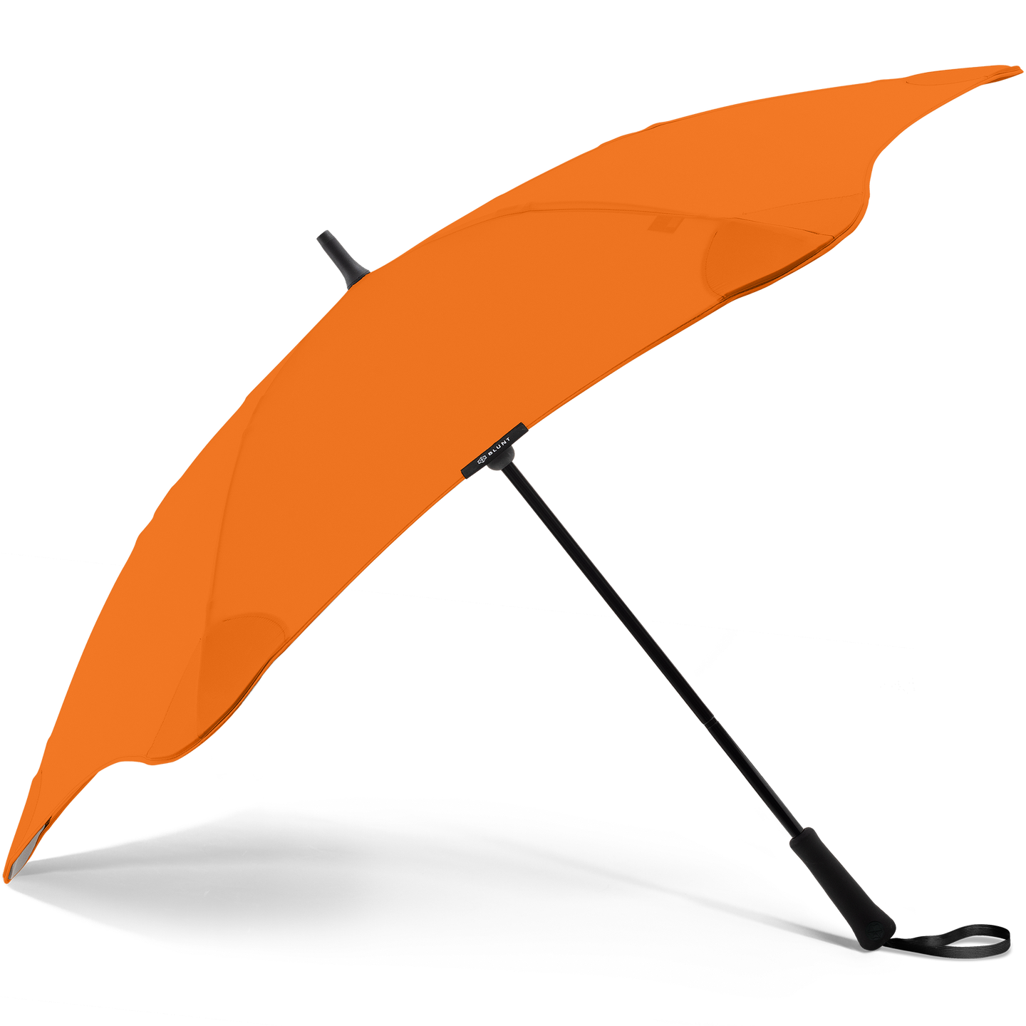 2020 Classic Orange Blunt Umbrella Side View