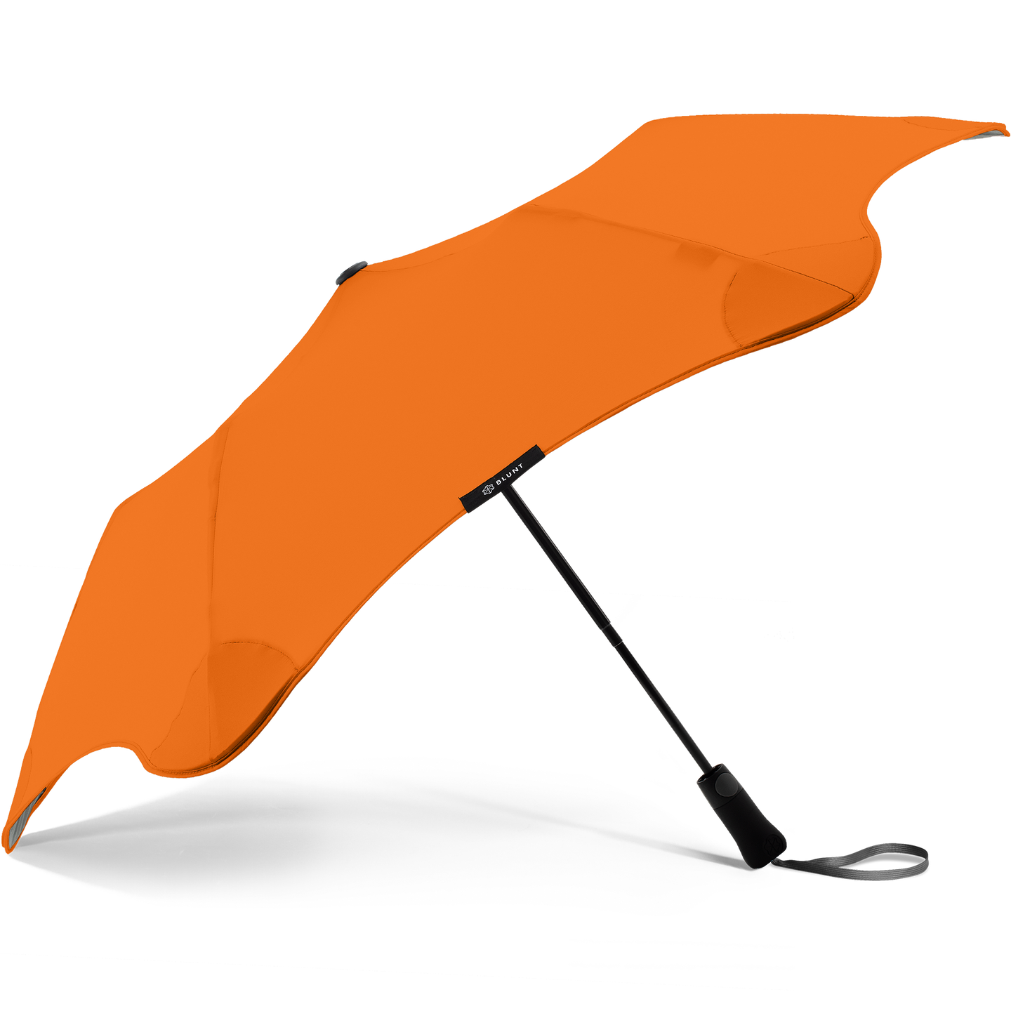 2020 Metro Orange Blunt Umbrella Side View