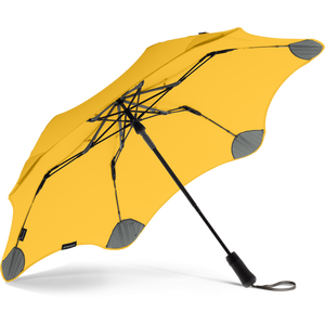 2020 Metro Yellow Blunt Umbrella Under View